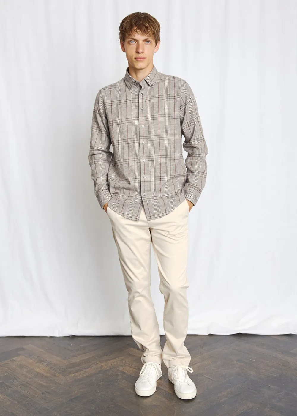 New Tazul Casual Modern Fit Skjorte, , L Skjorter