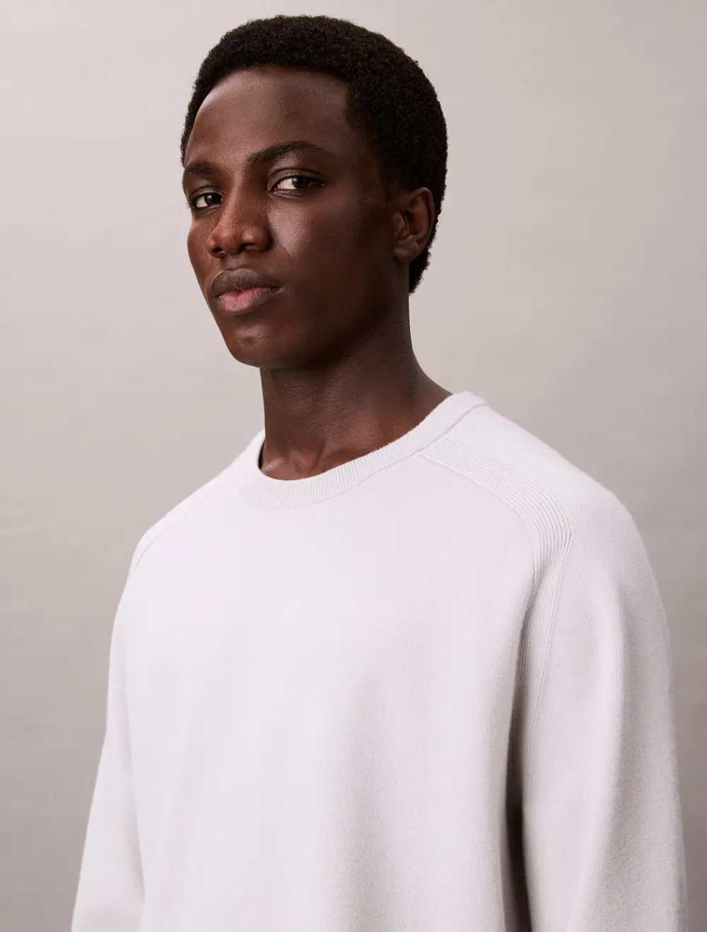 Calvin Klein Tech Knit Sweatshirt, , S- Sweatshirts & Trøjer