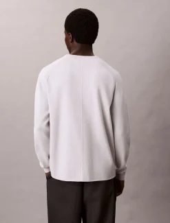 Calvin Klein Tech Knit Sweatshirt, , S- Sweatshirts & Trøjer