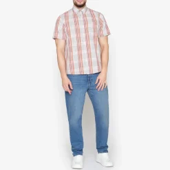 Online Teis Check Slub Skjorte, , XXL Skjorter