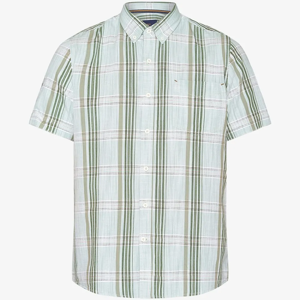 Signal Teis Check Slub Skjorte, , XL- Skjorter