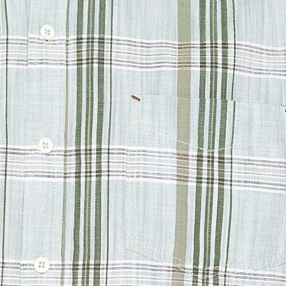 Signal Teis Check Slub Skjorte, , XL- Skjorter
