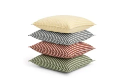 HAY Terrazza Bold Strip Pude, , 50x50 cm- Puder