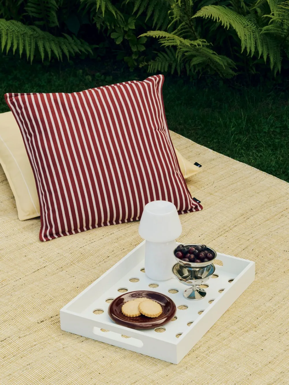 Online Terrazza Bold Strip Pude, , 50x50 cm Puder
