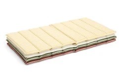 Terrazzo Bold Strip Folding Sidehynde, , 40x82 cm Puder