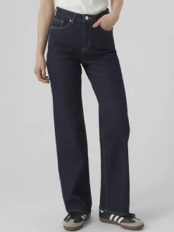 Hot Tessa Højtaljede Jeans, , W30/L32 Dame Jeans