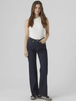 Hot Tessa Højtaljede Jeans, , W30/L32 Dame Jeans