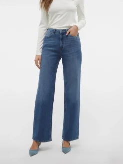 Vero Moda Tessa Wide Jeans, , W31/L32-Dame Jeans