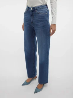 Vero Moda Tessa Wide Jeans, , W31/L32-Dame Jeans