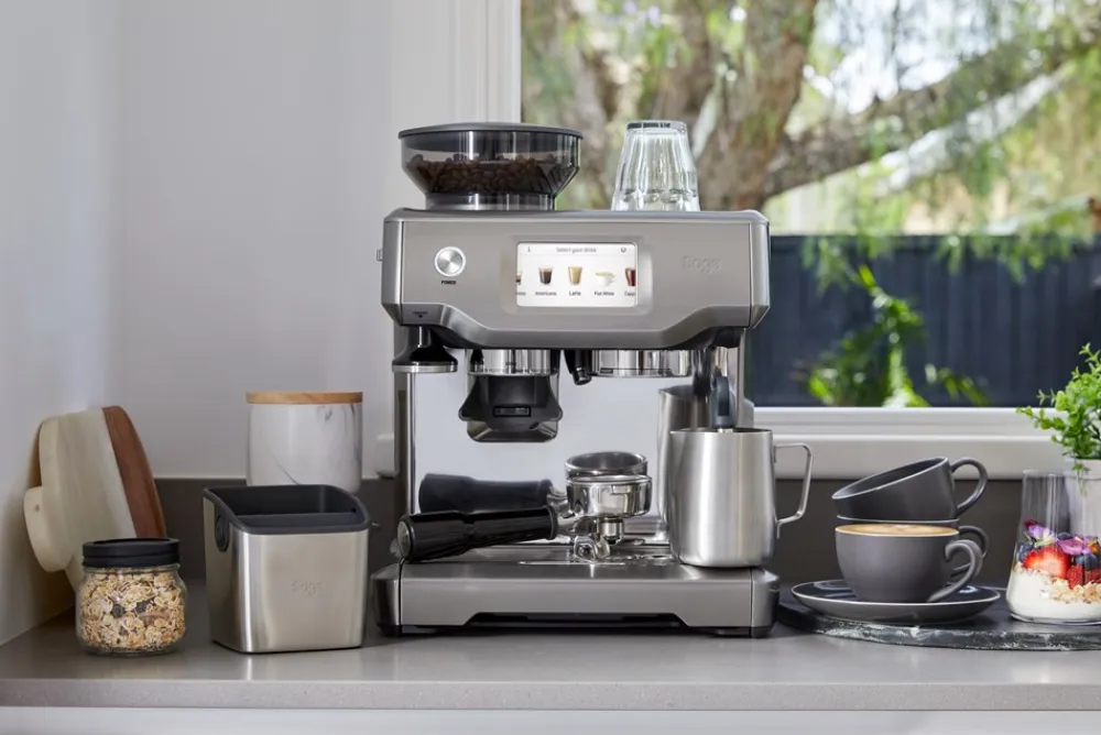 Sage The Barista Touch Espressomaskine, Børstet Stål- Køkkenmaskiner
