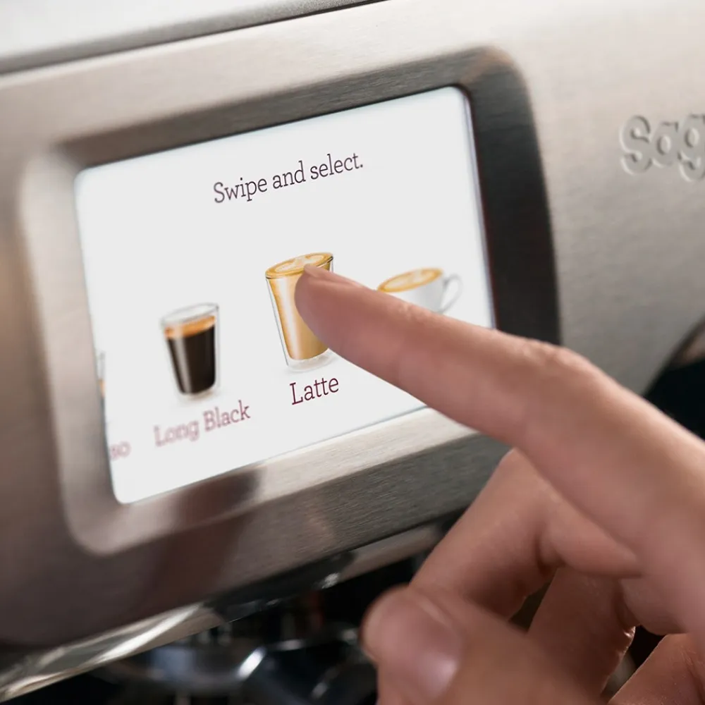 Sage The Barista Touch Espressomaskine, Børstet Stål- Køkkenmaskiner
