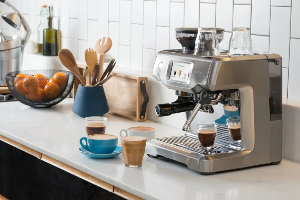 Sage The Barista Touch Espressomaskine, Børstet Stål- Køkkenmaskiner