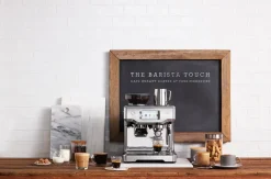 Sage The Barista Touch Espressomaskine, Børstet Stål- Køkkenmaskiner