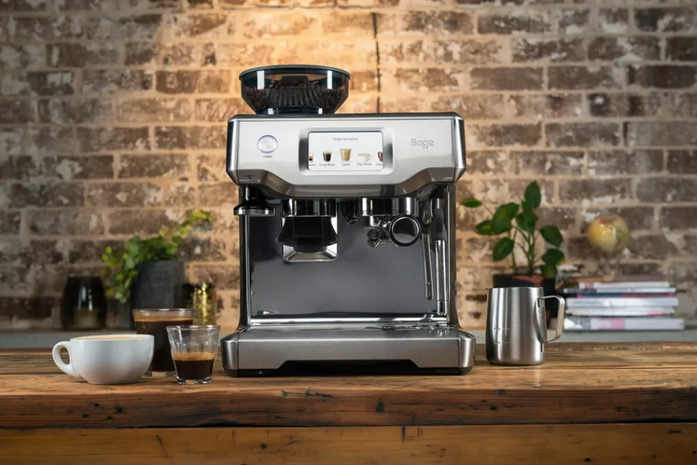 Sage The Barista Touch Espressomaskine, Børstet Stål- Køkkenmaskiner