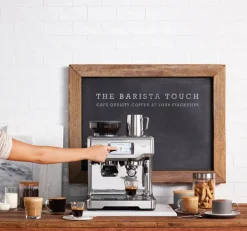 Sage The Barista Touch Espressomaskine, Børstet Stål- Køkkenmaskiner