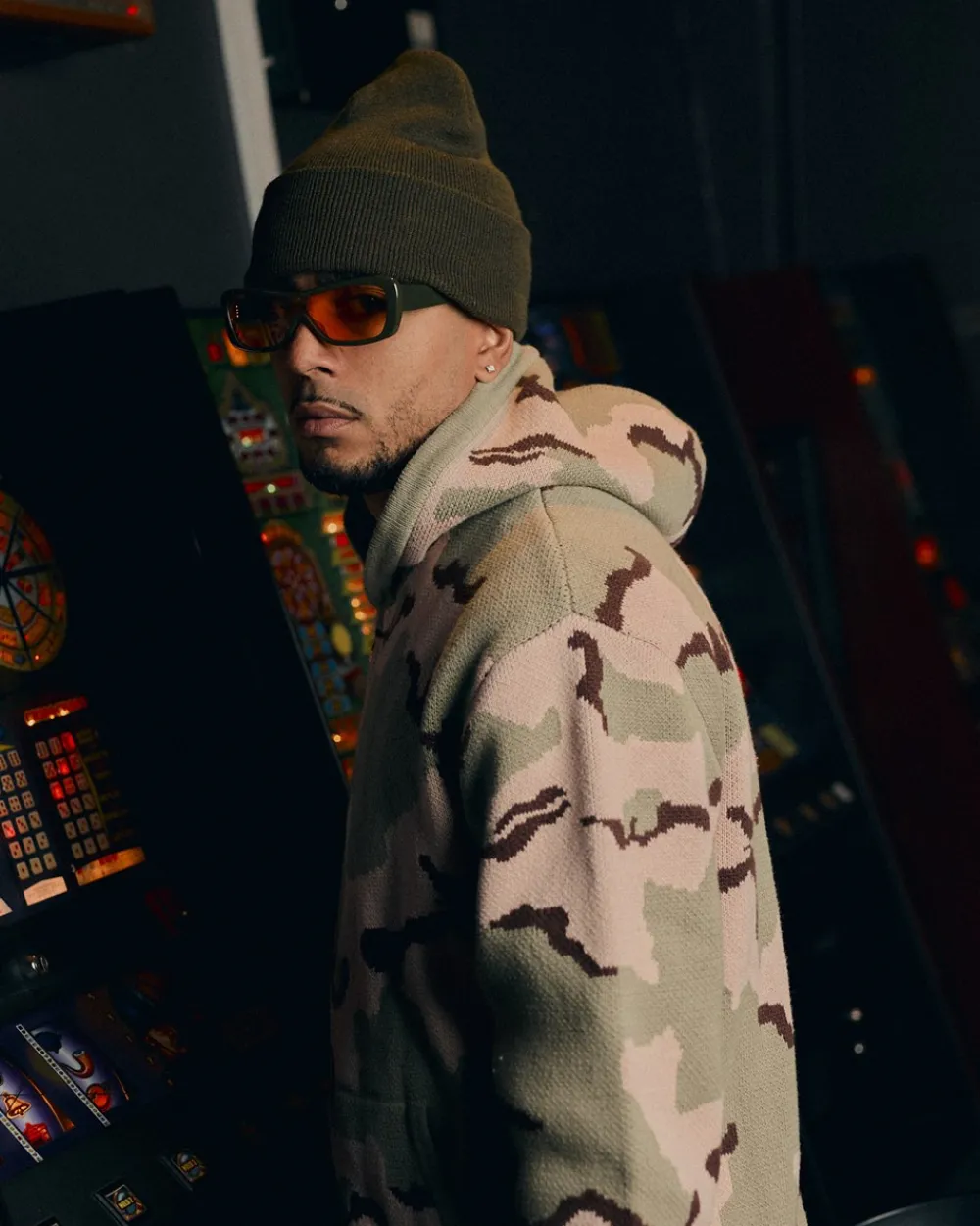 FOREVERLAST The ‘Big Time Camo Hoodie’, , XXL- Sweatshirts & Trøjer