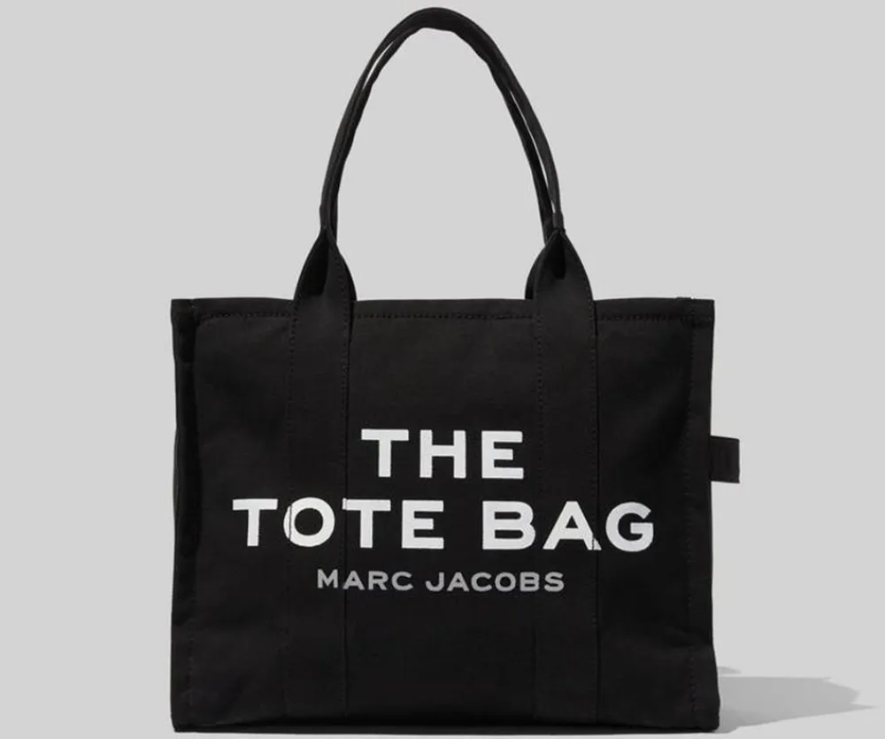 Marc Jacobs The Canvas Large Tote Taske, Black-Dame Shoppere