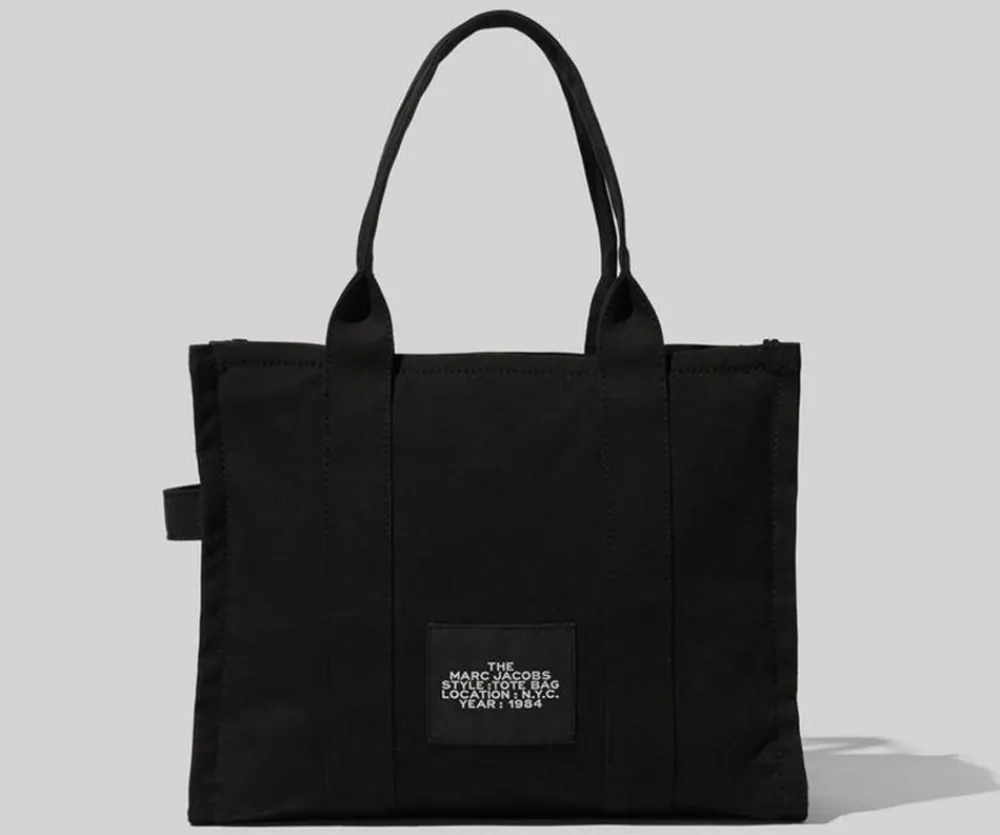 Marc Jacobs The Canvas Large Tote Taske, Black-Dame Shoppere