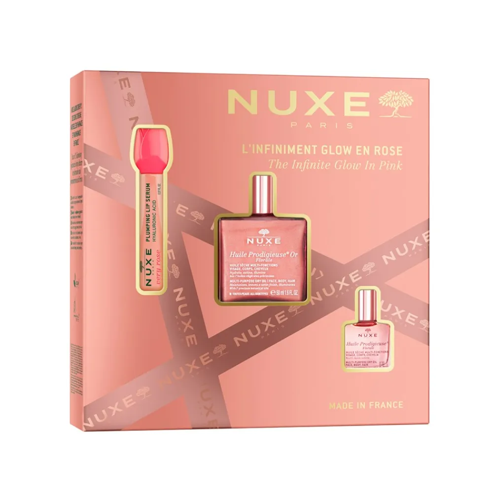 Nuxe The Infinite Glow In Pink Gaveæske- Gaveæsker Til Hende