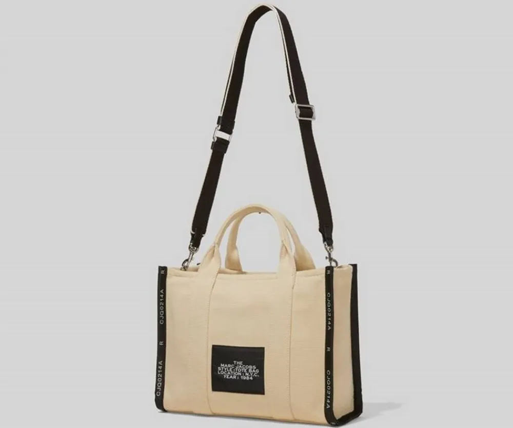 Outlet The Jacquard Tote Bag, Dame Shoppere