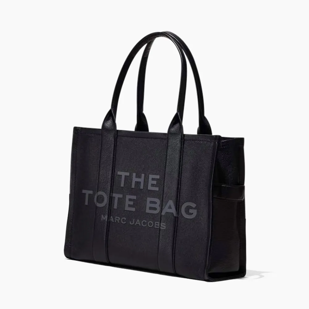 Marc Jacobs The Leather Large Tote Bag,-Dame Shoppere