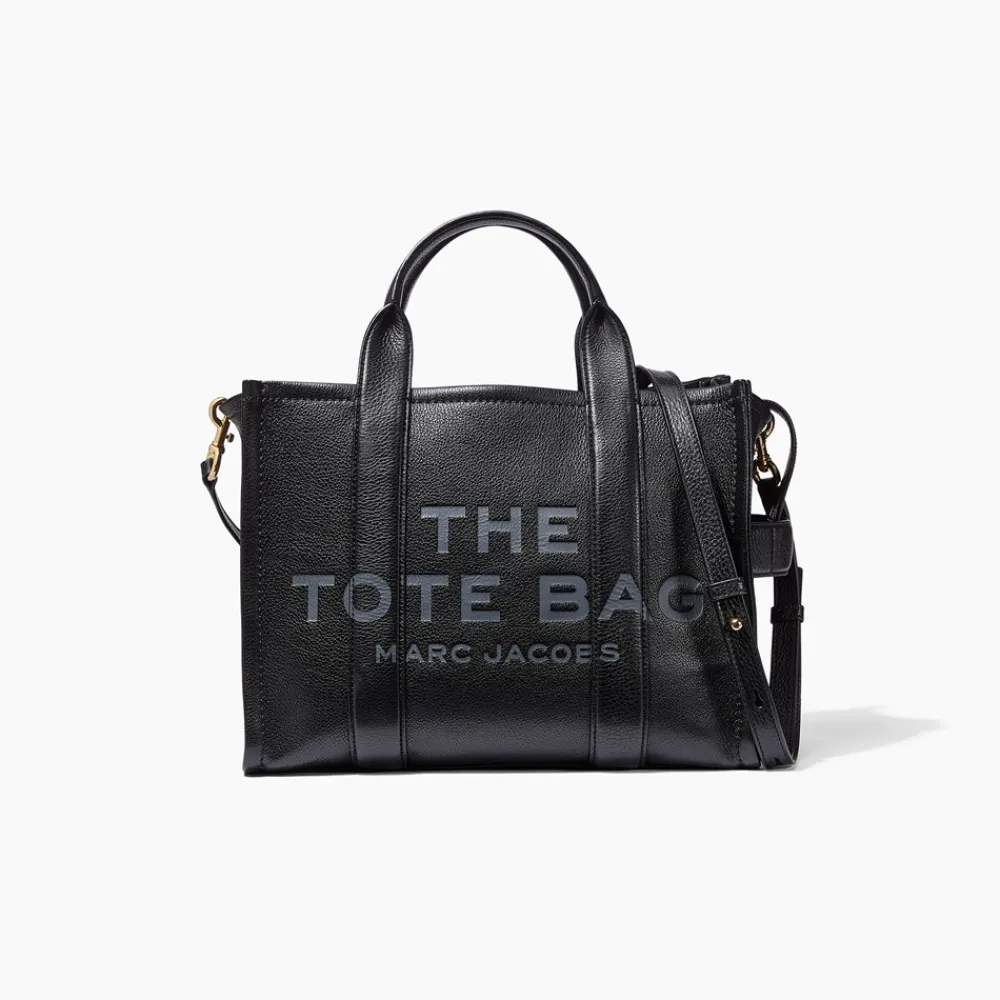 Marc Jacobs The Leather Medium Tote Bag,-Dame Crossovers & Skuldertasker