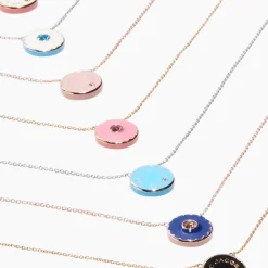 Online The Medallion Pendant Halskæde, , 41+2,5 cm Dame Halskæder