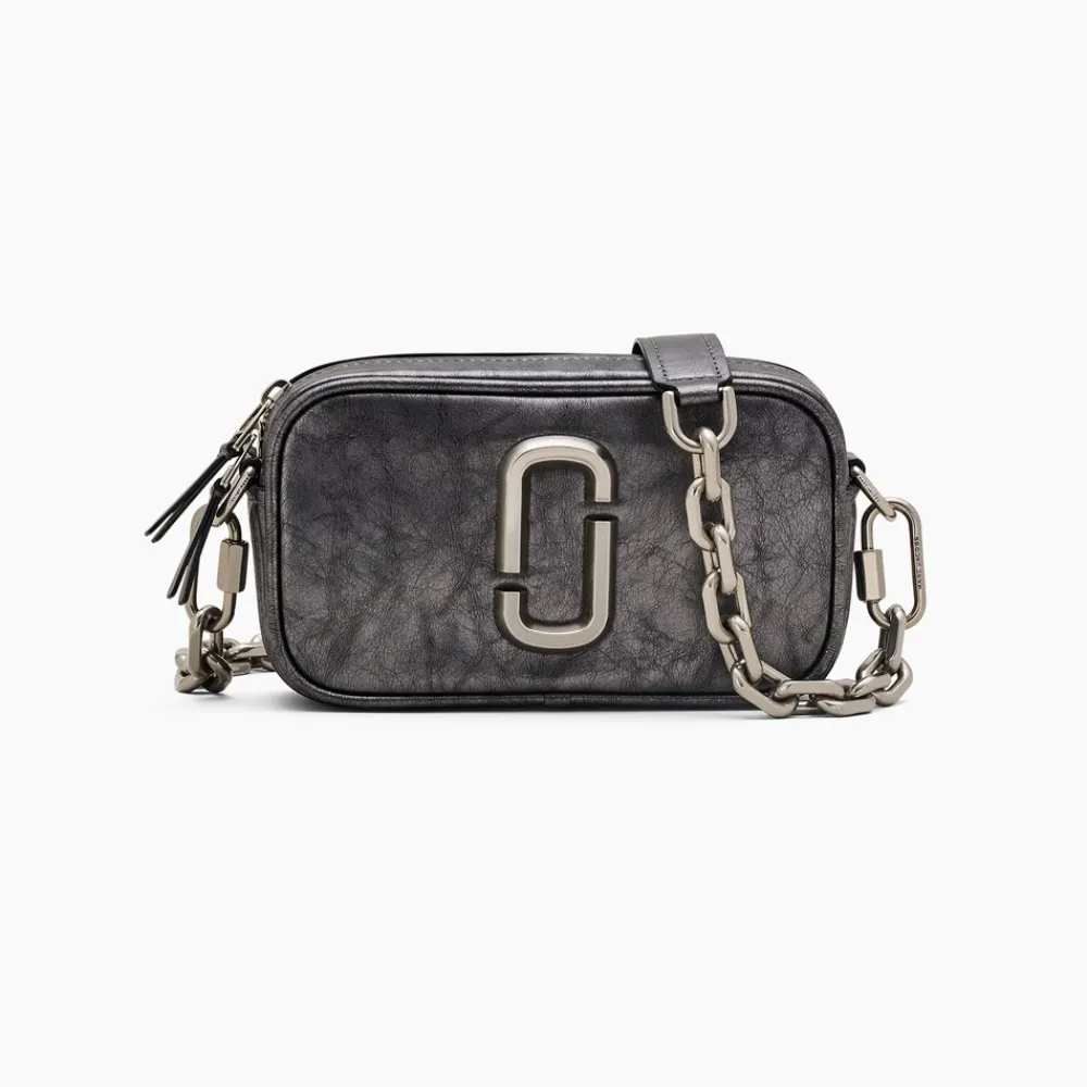 Hot The Metallic Distressed Big Shot Crossbody, Dame Crossovers & Skuldertasker