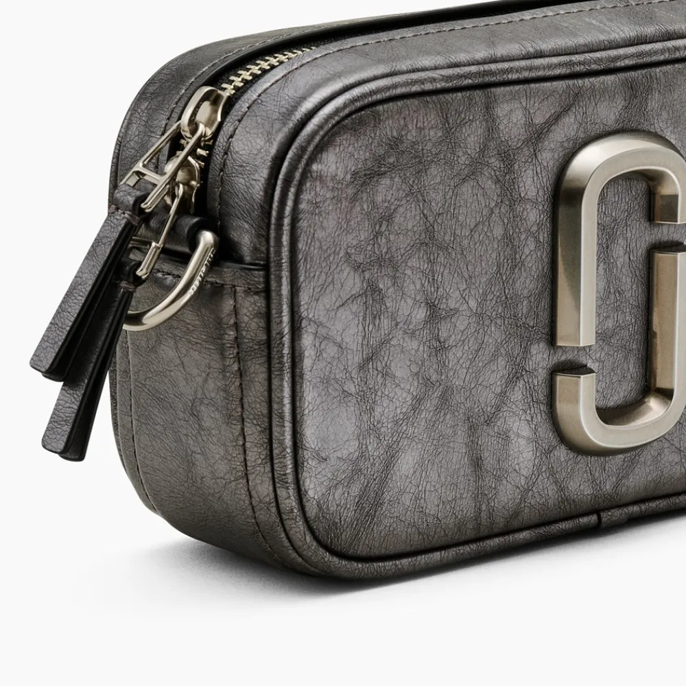 Hot The Metallic Distressed Big Shot Crossbody, Dame Crossovers & Skuldertasker
