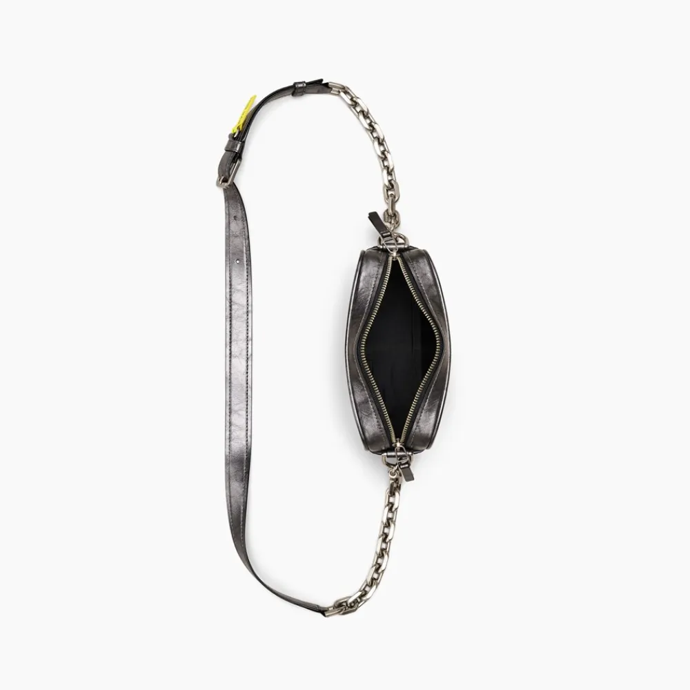 Hot The Metallic Distressed Big Shot Crossbody, Dame Crossovers & Skuldertasker