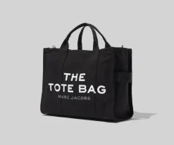 Marc Jacobs The Small Traveler Tote Shopper, Black-Dame Shoppere