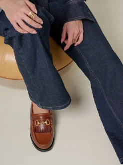 Playboy Footwear The Valerie Loafers, , 36-Dame Loafers