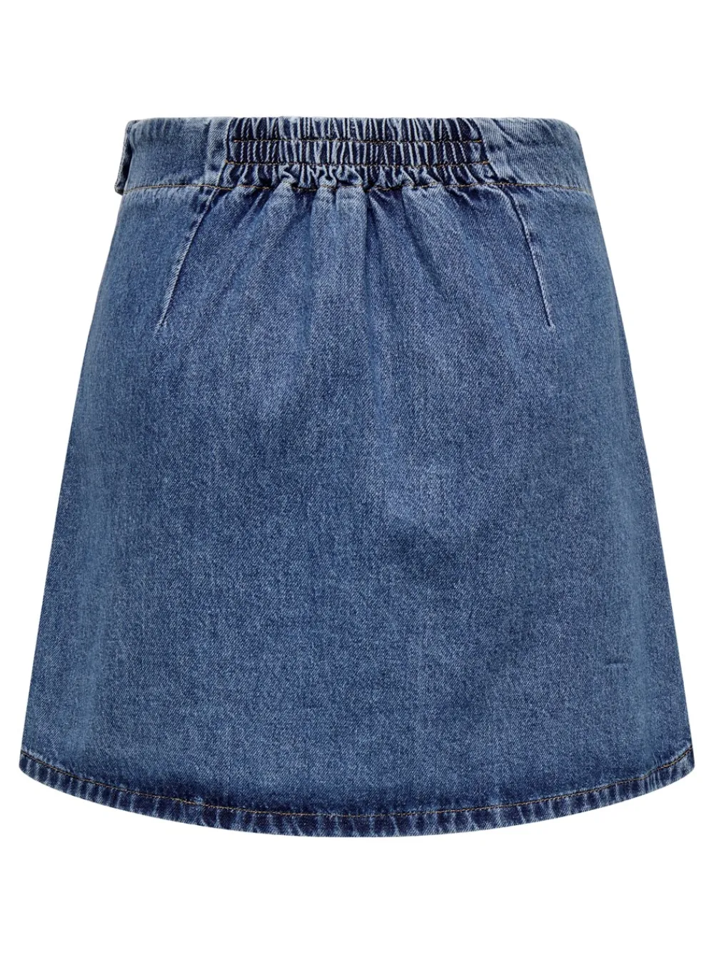 Clearance Thea Wrap Denim Nederdel, , L Dame Nederdele