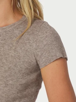 Neo Noir Todda Knit Tee Bluse, , 38-Dame Bluser & Skjorter
