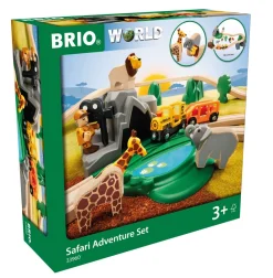 BRIO Togbane Safarieventyrsæt-Børn Tog, Biler & Skibe
