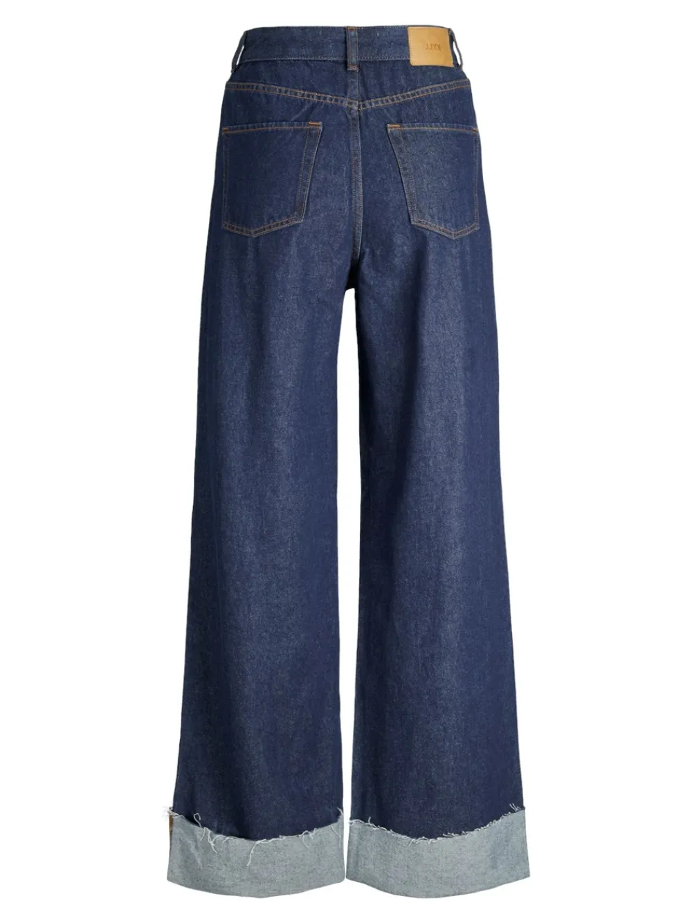 JJXX Tokyo Wide Fold Jeans, , W26/L30-Dame Jeans