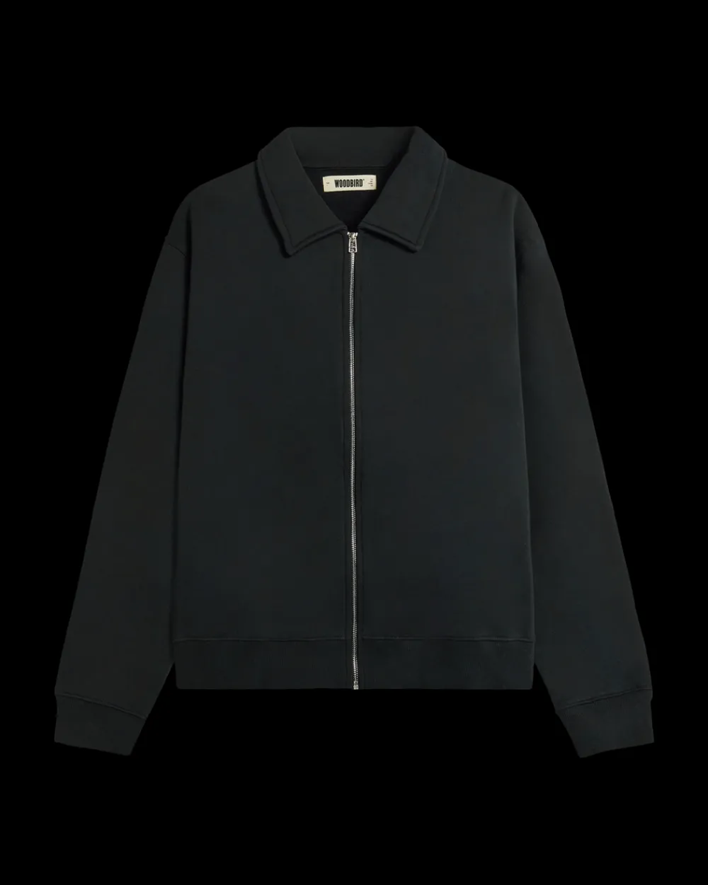 Woodbird Tom Full Zip Polo, , M- Sweatshirts & Trøjer