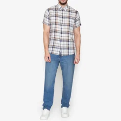 Sale Tom Linen Check Skjorte, , XXL Skjorter