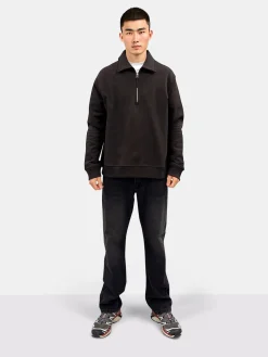 Sale Tom Zip Polo Sweatshirt, , S Sweatshirts & Trøjer