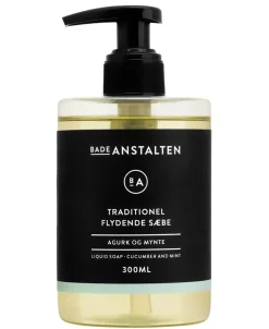 Badeanstalten Traditionel Flydende Sæbe, Agurk & Mynte, 300 ml- Kropspleje