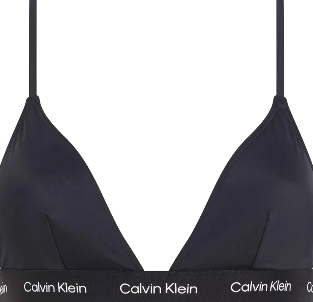 Calvin Klein Triangle Bikinitop, , XL-Dame Badetøj