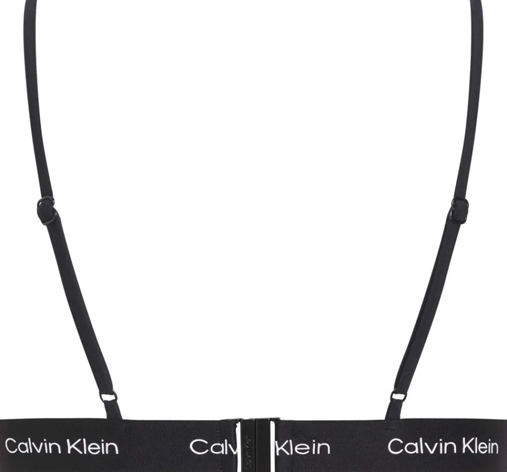 Calvin Klein Triangle Bikinitop, , XL-Dame Badetøj