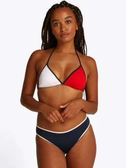 Tommy Hilfiger Triangle Bikinitop, , L-Dame Badetøj