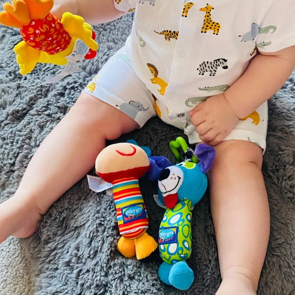 Playgro Trinkle Trio Rangler-Børn Babylegetøj