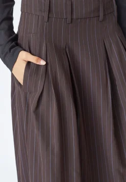 Co'Couture TrinnyCC Pleat Stripe Nederdel, , M-Dame Nederdele