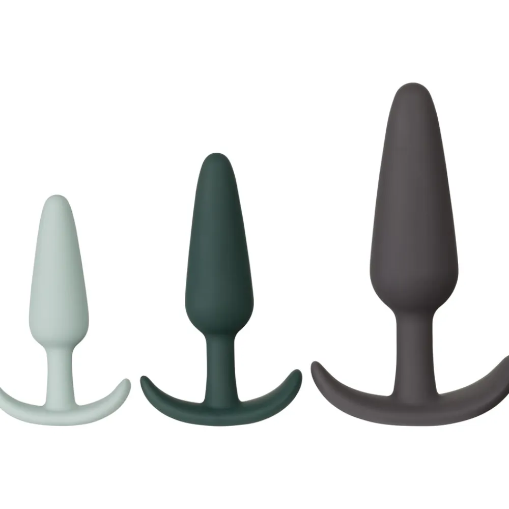 Hot Triple Butt Plug Sæt Sexlegetøj
