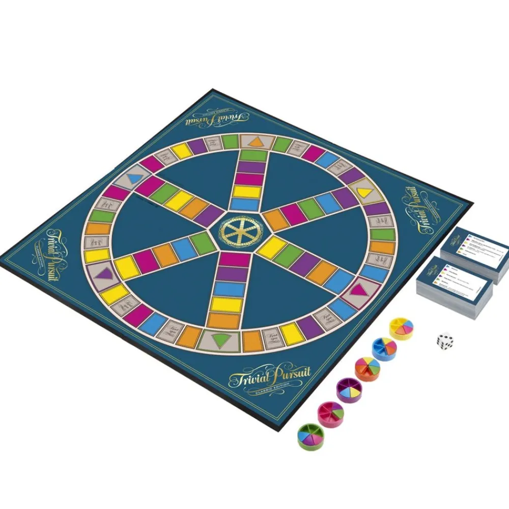 Outlet Trivial Pursuit Classic Brætspil Børn Spil & Puslespil|Brætspil & Puslespil