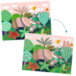 Djeco Tropical Forest Malesæt-Børn Kreativ Leg