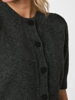 Neo Noir Trudy Deco Knit Cardigan, , 40-Dame Strik & Sweatshirts|Cardigans