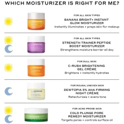 Truth Banana Bright + Instant Glow Moisturizer, 50 ml Ansigtspleje